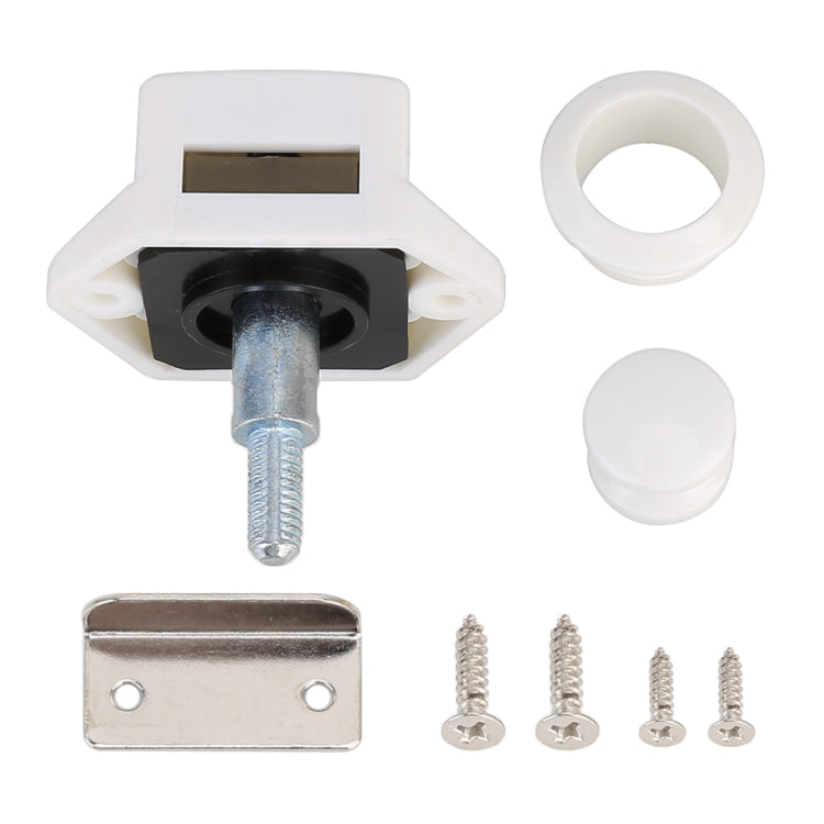 Press Type Drawer Cabinet Catch Latch Release Cupboard Door Stop Drawer Cabinet Locker for RV / Yacht / Furniture