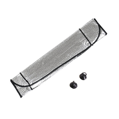 General Purpose Epe Car Sun Visor Before The File, Size: 140cm x 70cm, 140 x 70cm (Silver)