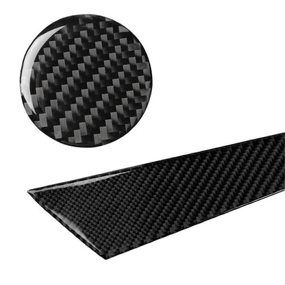 3 PCS Car Carbon Fiber Gear Panel Decorative Sticker for Audi A3, Left Driving, Gear Panel, Left Driving