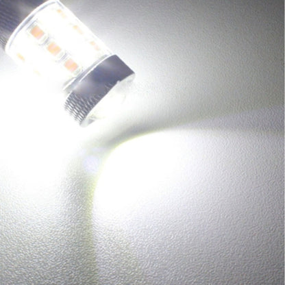 2 PCS 1156/BA15S/BAU15S 10W 1000 LM 6000K White + Yellow Light DRL&Turn Light with 42 SMD-2835-LED Lamp，DC 12-24V, 1156 42 SMD-2835-LED Lamp