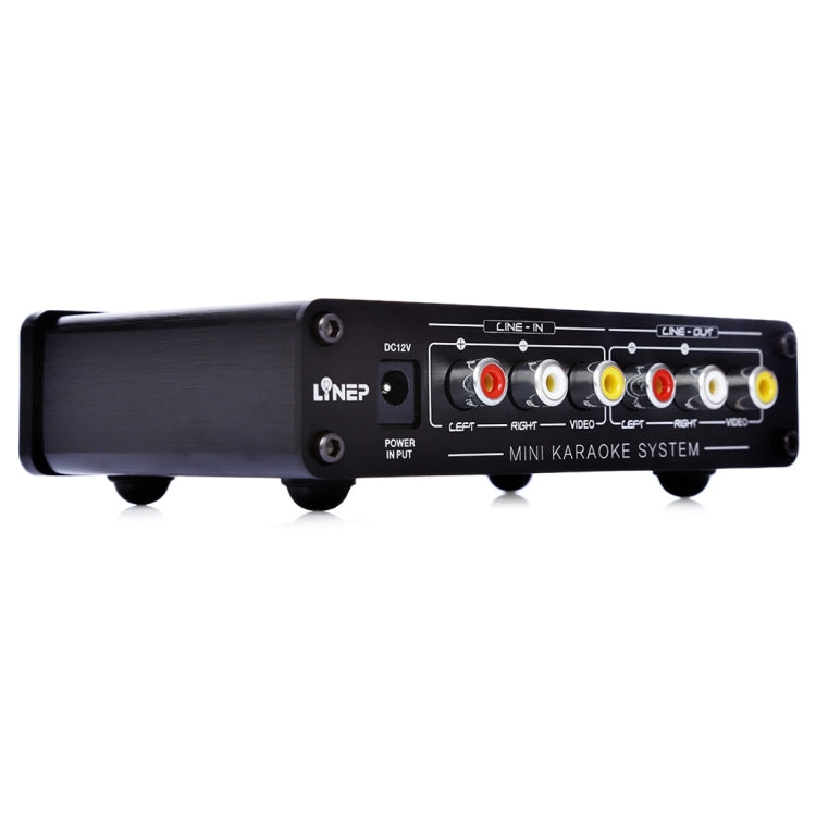A933 Mini Karaoke Machine System Sound Mixer Amplifier for PC / TV / Mobile Phones, Support RCA in / 2 Channel Mic in, A933