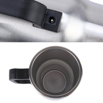 Stainless Steel Electric Smart Mug 12V Car Electric Kettle Heated Mug Car Coffee Cup With Charger Cigarette Lighter Heating Cup Kettle Vacuum Insulated Water Heater Mug, Smart Mug