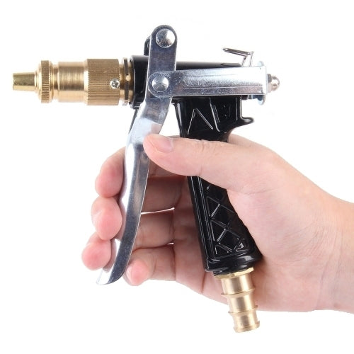 KANEED High Pressure Pure Copper Hose Nozzle Sprayer for Car Washing Garden/Lawn Watering Room/Deck/Floor Cleaning Support Adjustable Water Flow, Pure Copper Hose Nozzle Sprayer, UK Stock Pure Copper Hose Nozzle Sprayer