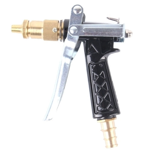 KANEED High Pressure Pure Copper Hose Nozzle Sprayer for Car Washing Garden/Lawn Watering Room/Deck/Floor Cleaning Support Adjustable Water Flow, Pure Copper Hose Nozzle Sprayer, UK Stock Pure Copper Hose Nozzle Sprayer