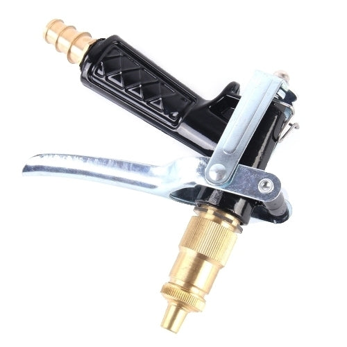 KANEED High Pressure Pure Copper Hose Nozzle Sprayer for Car Washing Garden/Lawn Watering Room/Deck/Floor Cleaning Support Adjustable Water Flow, Pure Copper Hose Nozzle Sprayer, UK Stock Pure Copper Hose Nozzle Sprayer