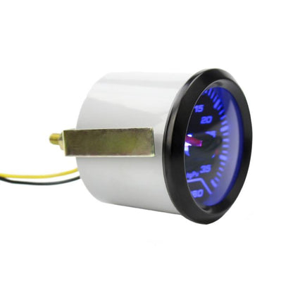 52mm 12V Universal Car Modified LED Blue Light Turbo Boost Gauge, LED Blue Light