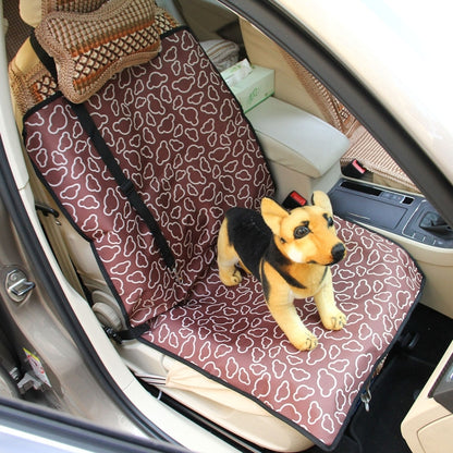Nonslip Folding Car Front Seat Pattern Cover Pet Cat Dog Cushion Mat, Size: 100 x 50 x 0.1 cm, 100x50x0.1cm