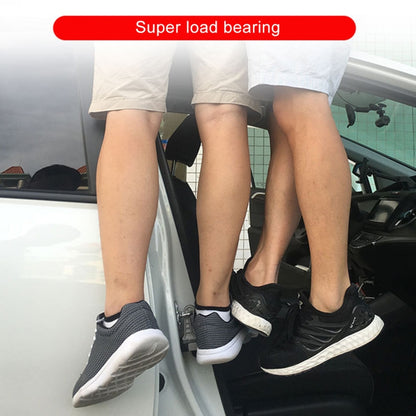 Multi-function Car Door Sill Step Pedals Pads, Pedals Pads (Silver)