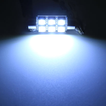 10 PCS 36mm DC12V / 2W / 7000K / 80LM 6LEDs SMD-5050 Car Reading Lamp, 36mm, 6LEDs SMD-5050
