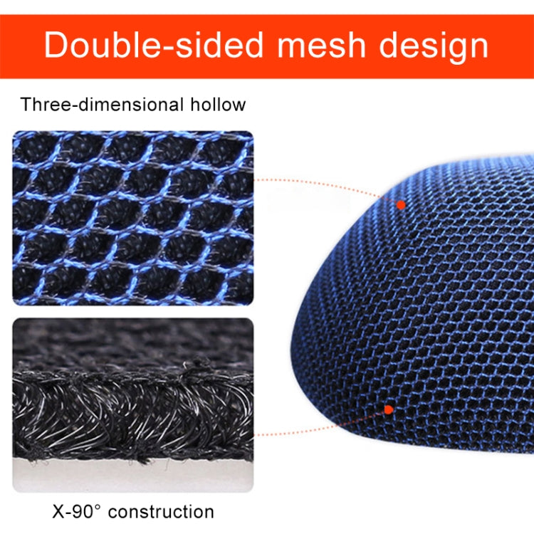 Waterproof Motorcycle Sun Protection Heat Insulation Seat Cover Prevent Bask In Seat Scooter Cushion Protect, Size: L, Length: 70-77cm; Width: 40-50cm, Size: L (Blue), Size: L (Black Red), Size: L (Black Blue), Size: L (Black)