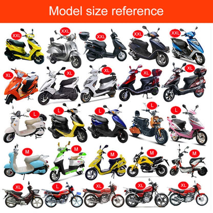 Waterproof Motorcycle Sun Protection Heat Insulation Seat Cover Prevent Bask In Seat Scooter Cushion Protect, Size: L, Length: 70-77cm; Width: 40-50cm, Size: L (Blue), Size: L (Black Red), Size: L (Black Blue), Size: L (Black)