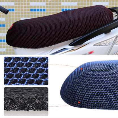 Waterproof Motorcycle Sun Protection Heat Insulation Seat Cover Prevent Bask In Seat Scooter Cushion Protect, Size: XL, Length: 78-85cm; Width: 40-53cm, Size: XL (Blue), Size: XL (Black Red), Size: XL (Black Blue), Size: XL (Black)