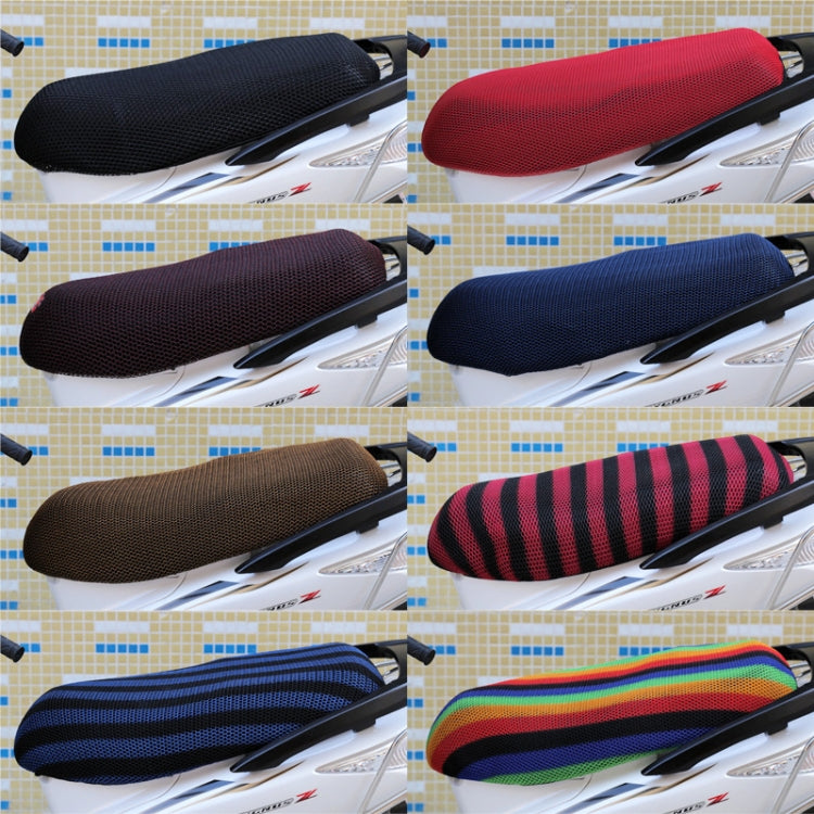 Waterproof Motorcycle Sun Protection Heat Insulation Seat Cover Prevent Bask In Seat Scooter Cushion Protect, Size: XL, Length: 78-85cm; Width: 40-53cm, Size: XL (Blue), Size: XL (Black Red), Size: XL (Black Blue), Size: XL (Black)