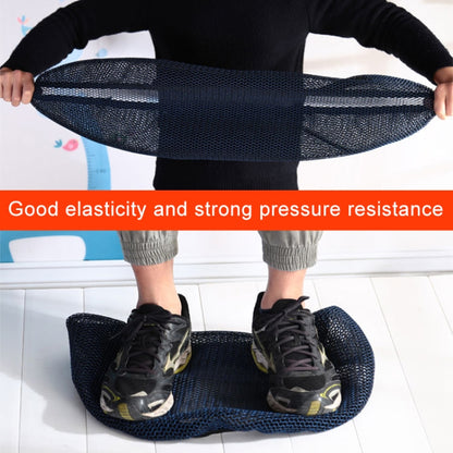 Waterproof Motorcycle Sun Protection Heat Insulation Seat Cover Prevent Bask In Seat Scooter Cushion Protect, Size: XL, Length: 78-85cm; Width: 40-53cm, Size: XL (Blue), Size: XL (Black Red), Size: XL (Black Blue), Size: XL (Black)