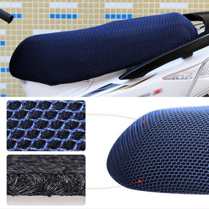 Waterproof Motorcycle Sun Protection Heat Insulation Seat Cover Prevent Bask In Seat Scooter Cushion Protect, Size: XXL, Length: 86- 92cm; Width: 40-56cm, Size: XXL (Black Red), Size: XXL (Black Blue), Size: XXL (Blue), Size: XXL (Black)