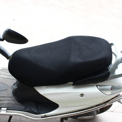 Motorcycle Breathable Sunscreen Double Layer 3D Honeycomb Small Hole Polyester Cushion Mesh, Size: M, Length: 80cm; Width: 51cm, Size: M