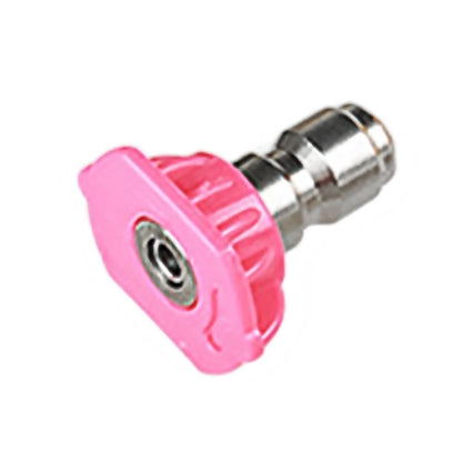 High Pressure Car Wash Gun Jet Nozzle Washer Accessories, Nozzle Angle: 0 Degree Big Hole, Pink, Nozzle Angle: 0 Degree Big Hole, Pink