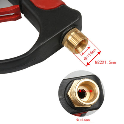 High Pressure Car Wash Gun Water Spray Jet Lance with 5 Nozzles, High Pressure Spray Gun with 5 Nozzles