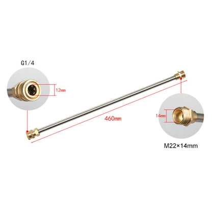 High Pressure Car Wash Gun Water Spray Jet Lance with 5 Nozzles, High Pressure Spray Gun with 5 Nozzles