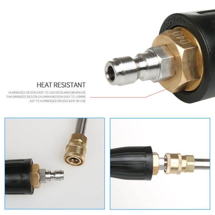 Adjustable High Pressure Washer Nozzle Tips Jet Nozzle Washer Accessories for Truck, 040(4.0GPM) / 3600PSI, 040(4.0GPM) / 3600PSI