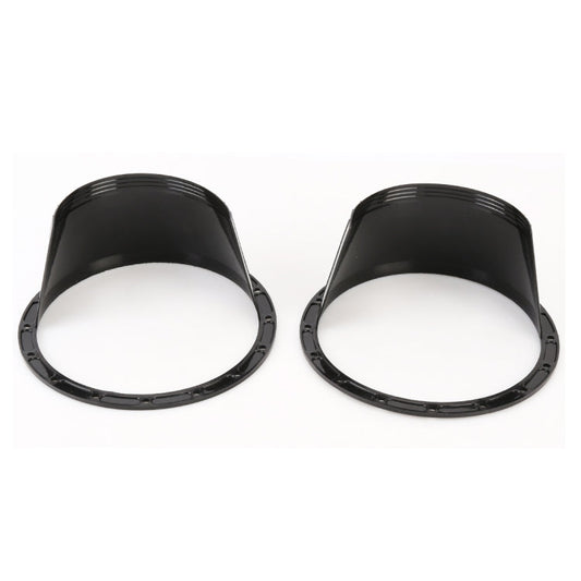2 PCS 6.5 inch Car Auto Loudspeaker Plastic Waterproof Cover with Protective Cushion Pad, Inner Diameter: 14.5cm, 6.5 inch