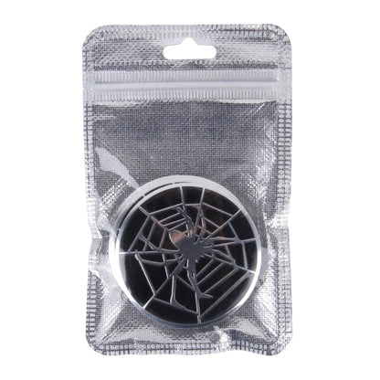 4 PCS Spider Metal Car Sticker Wheel Hub Caps Centre Cover Decoration, Spider