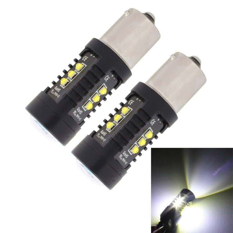 2 PCS MZ 10W 1080LM 5500K 1156 12 XB-D LED Car Brake Lights BA15S Reverse Lamps Car Tail Parking Light Auto Turn Signals, DC 12-24V, 1156