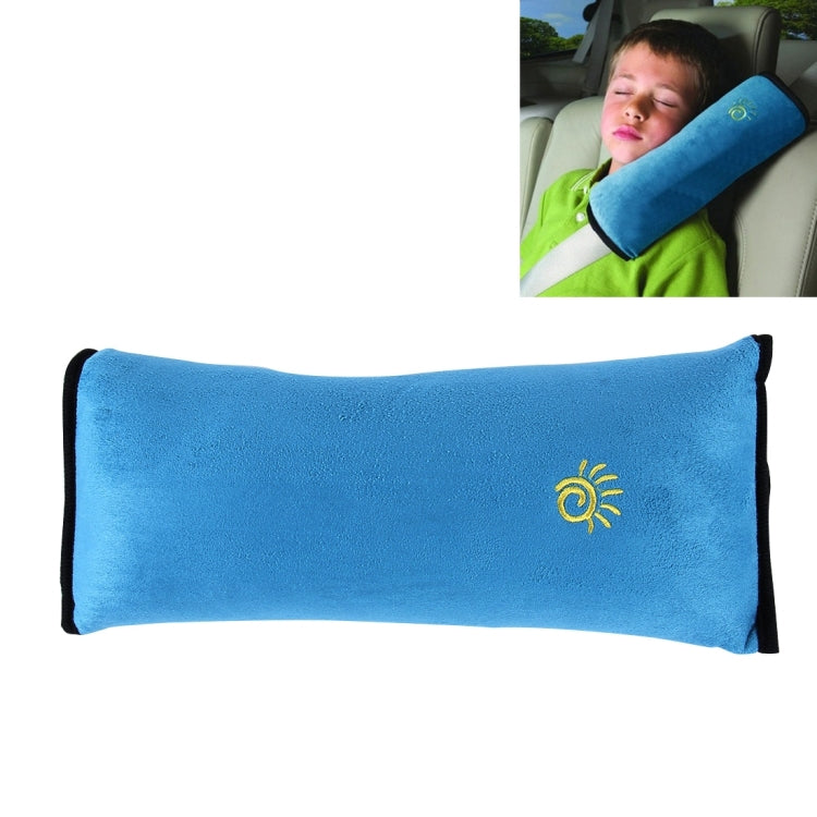 2 PCS Children Baby Safety Strap Soft Headrest Neck Support Pillow Shoulder Pad for Car Safety Seatbelt