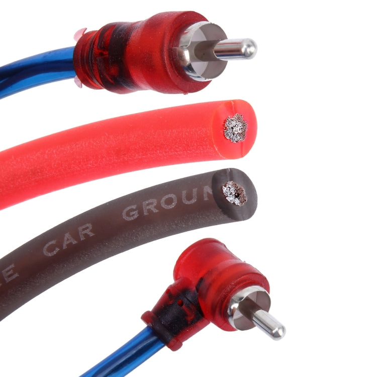 1200W 10GA Car Copper Clad Aluminum Power Subwoofer Amplifier Audio Wire Cable Kit with 60Amp Fuse Holder, YH-4GA, YH-6GA, YH-8GA, YH-10GA