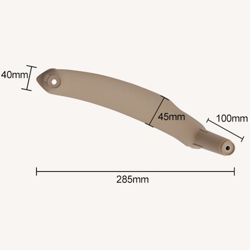 Car Interior Right Handle Inner Door Armrest Panel Pull 51416969402 for BMW X5 / X6, Left Drive