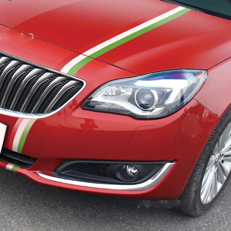 2m Italy Flag Car Plastic Wrap Sticker Decal Film, Italy Flag/5m