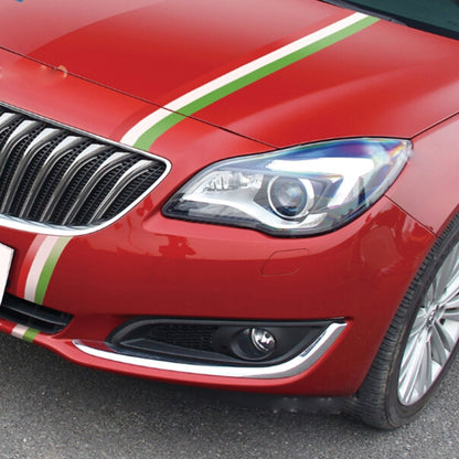 2m Italy Flag Car Plastic Wrap Sticker Decal Film, Italy Flag/5m