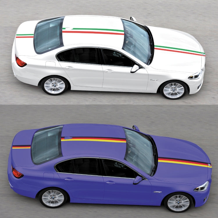 2m Italy Flag Car Plastic Wrap Sticker Decal Film, Italy Flag/5m