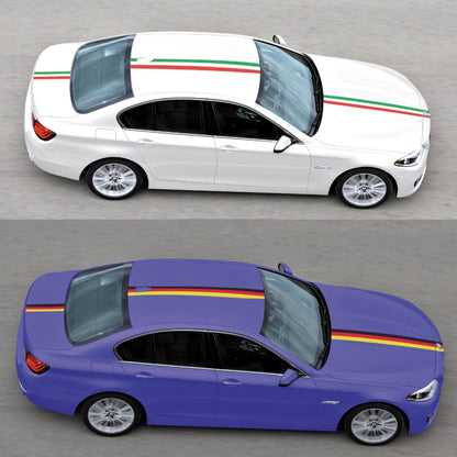 2m Italy Flag Car Plastic Wrap Sticker Decal Film, Italy Flag/5m