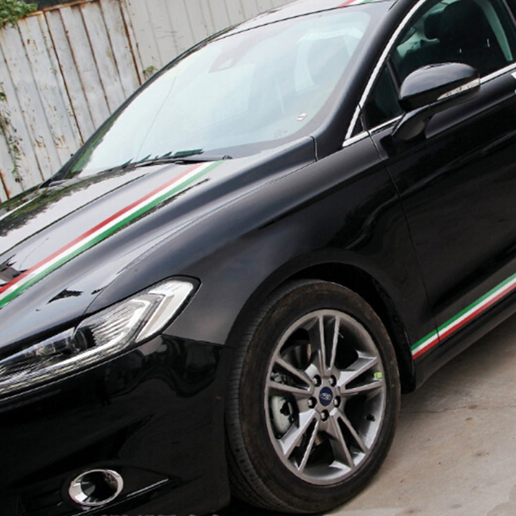 5m Italy Flag Car Plastic Wrap Sticker Decal Film, Italy Flag/5m