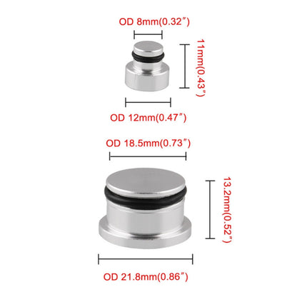 5 PCS Car Modified Inlet Manifold Swirl Flap Blanks Intake Manifold Valve Cylinder Head Screw X8R0077 / 55210202 / 55210201 for Alfa Romeo, For Alfa Romeo