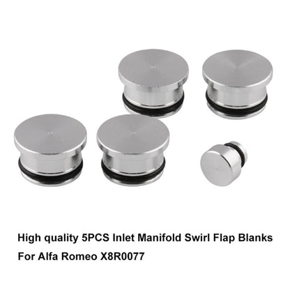 5 PCS Car Modified Inlet Manifold Swirl Flap Blanks Intake Manifold Valve Cylinder Head Screw X8R0077 / 55210202 / 55210201 for Alfa Romeo, For Alfa Romeo