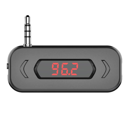Doosl DSER116 Multifunctional Car FM Transmitter Wireless Music Receiver with 3.5mm Jack & LCD Display, Support Hands-free Call, DSER116