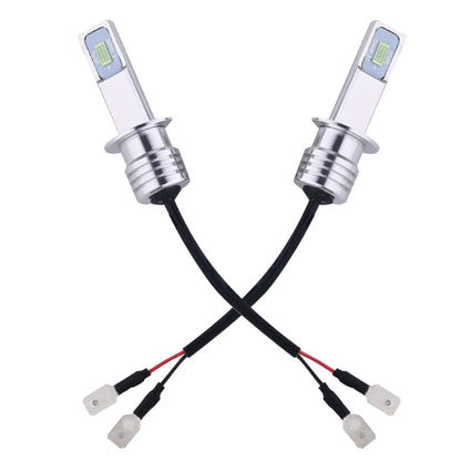 2 PCS H1 72W 1000LM 6000-6500K Super Bright Car Fog Light LED Bulbs, DC 12-24V, H1