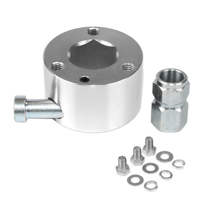 Universal Aluminum Car Steering Wheel Quick Release Disconnect Hub 3/4 inch Shaft Size