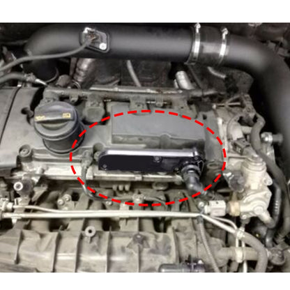 Modified Forged PCV Care Board Kit PCV Delete Plate for Audi / Volkswagen Golf PCV Vacuum Adapter, Forged PCV Care Board Kit