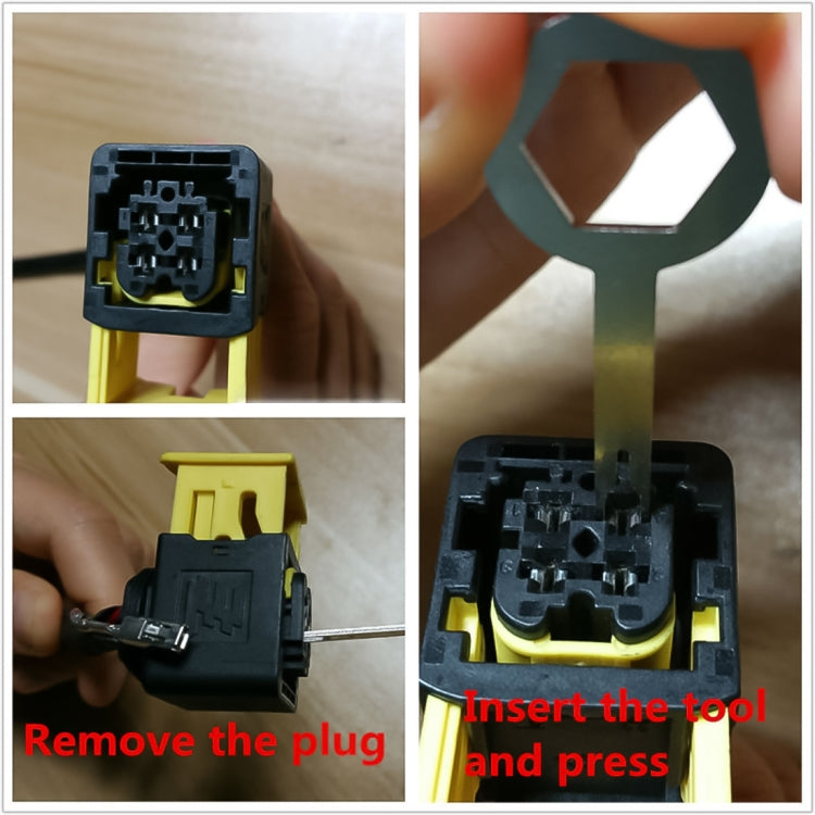 3 PCS Auto Car Plug Circuit Board Wire Harness Terminal Extraction Pick Connector Crimp Pin Back Needle Remove Tool, 3 PCS