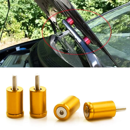 4 PCS Car Modified Isolation Column Engine Cover Blocked Up Screw Engine Turbine Ventilation Gasket Screw Washer