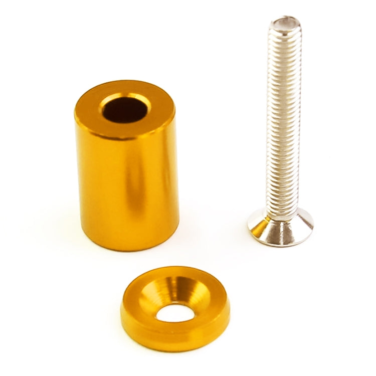 4 PCS Car Modified Isolation Column Engine Cover Blocked Up Screw Engine Turbine Ventilation Gasket Screw Washer