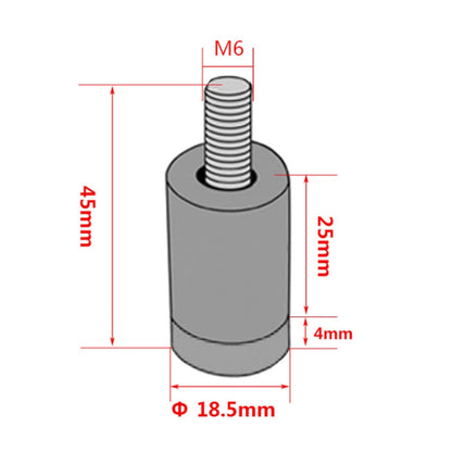4 PCS Car Modified Isolation Column Engine Cover Blocked Up Screw Engine Turbine Ventilation Gasket Screw Washer