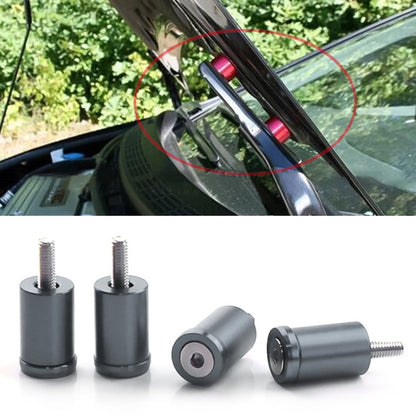 4 PCS Car Modified Isolation Column Engine Cover Blocked Up Screw Engine Turbine Ventilation Gasket Screw Washer