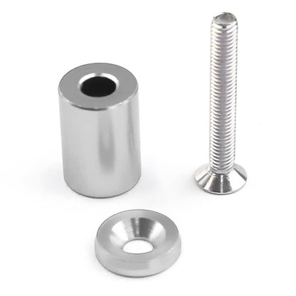 4 PCS Car Modified Isolation Column Engine Cover Blocked Up Screw Engine Turbine Ventilation Gasket Screw Washer