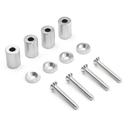 4 PCS Car Modified Isolation Column Engine Cover Blocked Up Screw Engine Turbine Ventilation Gasket Screw Washer