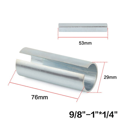 1 inch to 9/ 8 inch Gas Engine Pulley Crank Shaft Sleeve Adapter Predator with 1/4 inch Keystock, AP20