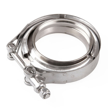2 inch Car Turbo Exhaust Downpipe V-Band Clamp Stainless Steel 304 Flange Clamp, 2 inch V-Band Clamp